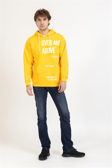 Ltb Unisex Kapşonlu U.Kol Sweat 23y kso SARI