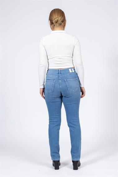 Mac Kadın Kot Melanıe Boru Paça Pantolon 22k Ae D464