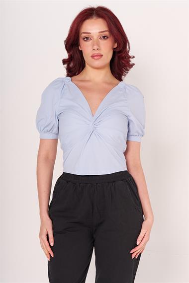 Mng Bayan Gömlek 24y Sf MAVİ