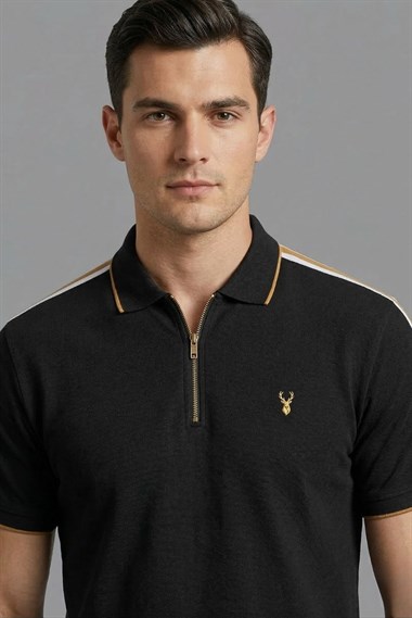 Nxt Erkek Polo Yaka K.Kol Tshırt 20y Kso SİYAH