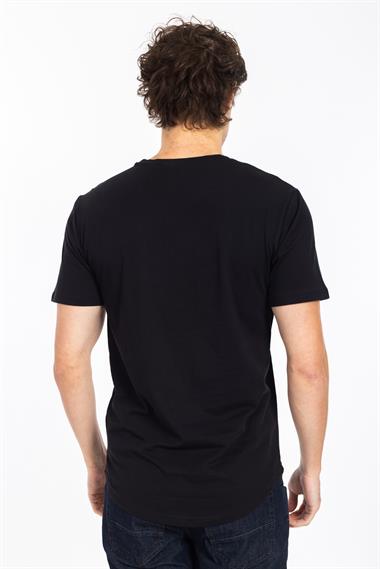 Only Erkek O Yaka K.Kol Tshırt 99020 25y Mg SİYAH