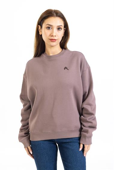 Onr Unisex O Yaka U.Kol Sweat 23k Ae KAHVE