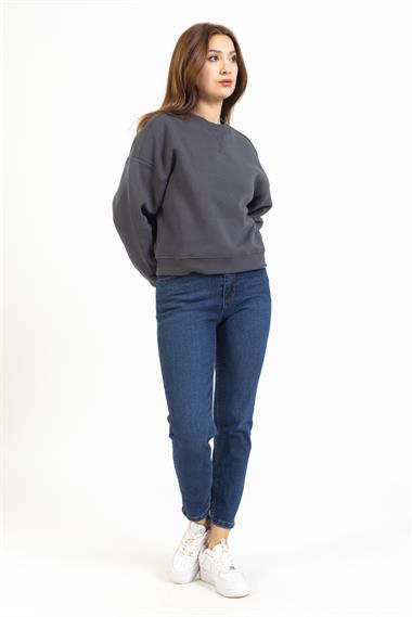 Onr Unisex O Yaka U.Kol Sweat 23k Ae FÜME