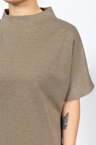 Opus Kadın O Yaka K.Kol Sweat 24k Ptk KAHVE