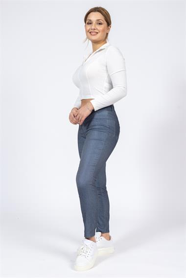 PANTOLON VTLT 20Y (ANNİ) KOT BAYAN (YMZ) BLUE