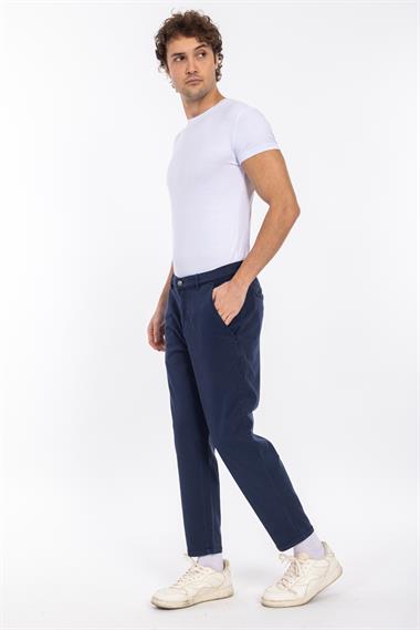Thom Unisex Hose Kanvas Pantolon 25y Ymz LACİVERT
