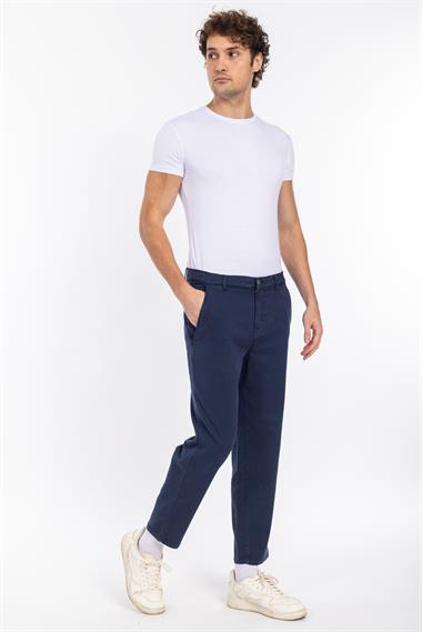 Thom Unisex Hose Kanvas Pantolon 25y Ymz LACİVERT