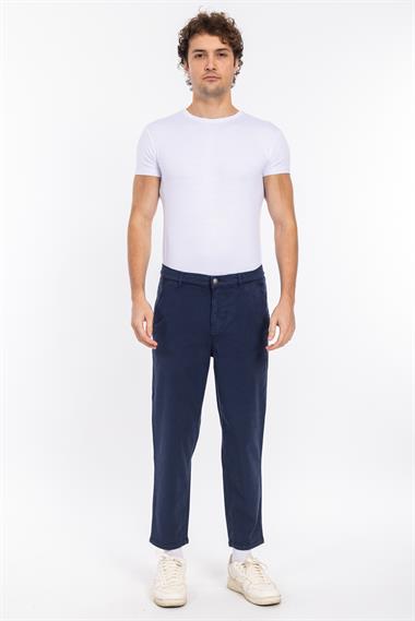 Thom Unisex Hose Kanvas Pantolon 25y Ymz LACİVERT