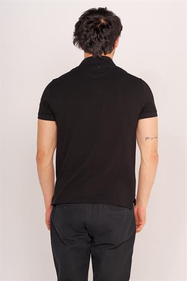 TSHIRT M&D 21Y POLO YAKA K.KOL ERKEK (KSO) SİYAH