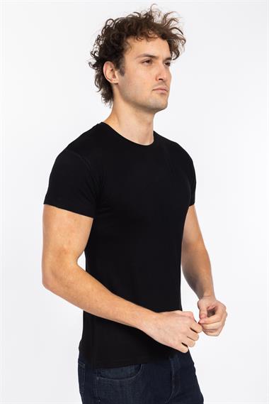 TSHIRT V&S 25K BAMBU O YAKA ERKEK (M&C) SİYAH