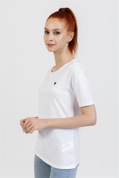 Mpl V Yaka Tshirt  22y o M&G Beyaz