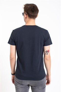 Vs 0 Yaka Basıc K. Kol Tshırt LACİVERT