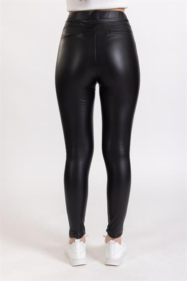 Vs Bayan Deri Tayt 21k 018 SİYAH