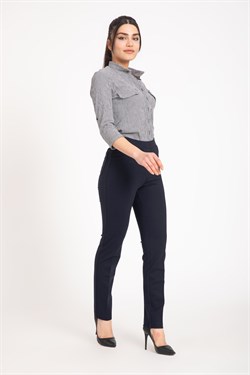 Vs Kadın Klasik Çelik Örgü Tayt 007 LACİVERT