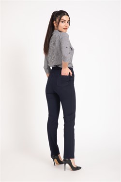 Vs Kadın Klasik Çelik Örgü Tayt 007 LACİVERT