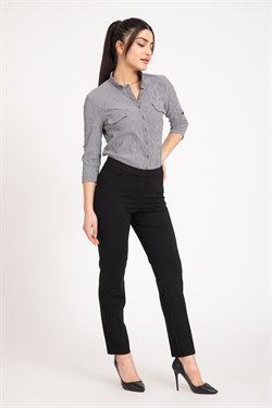 Vs Kadın Klasik Çelik Örgü Tayt 007 SİYAH