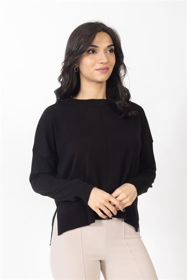 Vs Bayan Triko Kazak 22 402 Emy 23k SİYAH