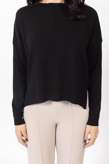 Vs Bayan Triko Kazak 22 402 Emy 23k SİYAH