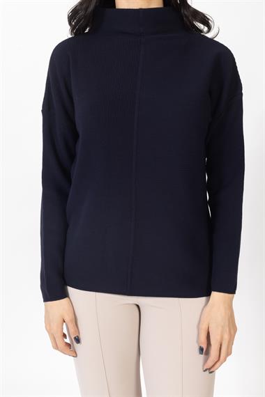 Vs Kadın Triko Kazak 22 517 Emy 23k LACİVERT