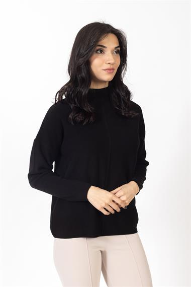 Vs Kadın Triko Kazak 22 517 Emy 23k SİYAH