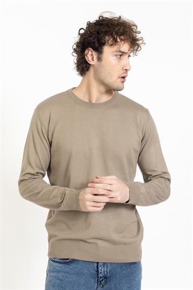 Vs Erkek Bisiklet Yaka Kazak 22 17 Trk 23k BEJ