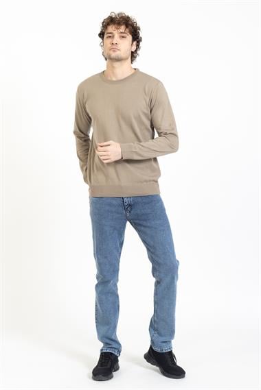 Vs Erkek Bisiklet Yaka Kazak 22 17 Trk 23k BEJ