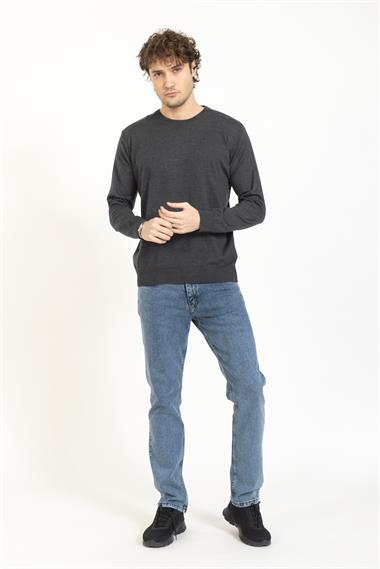 Vs Erkek Bisiklet Yaka Kazak 22 17 Trk 23k GRİ