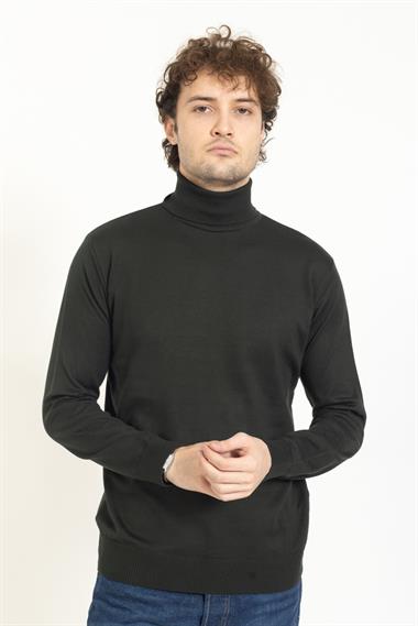 Vs Erkek Tam Balıkçı Kazak 22 19 Trk 23k HAKİ YEŞİL