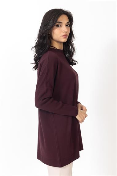 Vs Kadın Yarım Balıkçı Triko Tunik 23 639 Emy 23k KIRMIZI