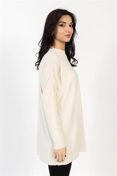 Vs Kadın Yarım Balıkçı Triko Tunik 23 639 Emy 23k TAŞ