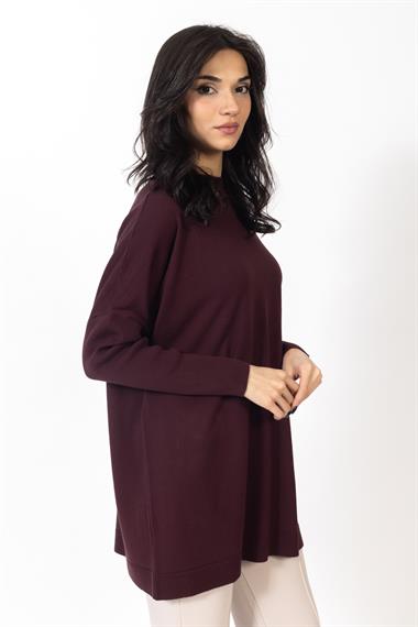 Vs Kadın Yarım Balıkçı Triko Tunik 23 639 Emy 23k KIRMIZI