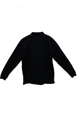 Vs Polo Yaka U.Kol Sweat SİYAH