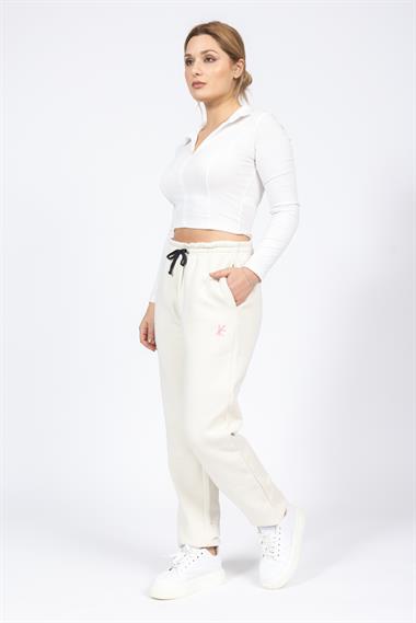 Xc Unisex 3 iplik Eşofman Alt 23y kso Bed. KREM