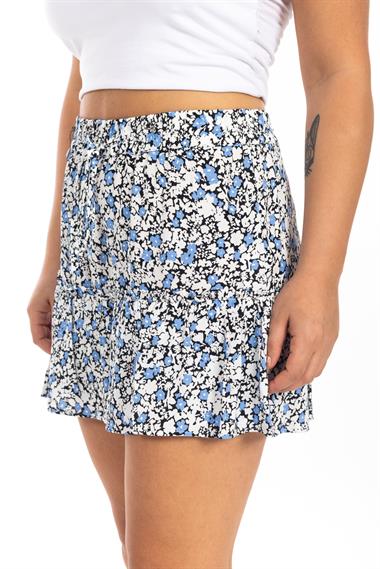 Zra Bayan Etek Şort 25y Ae MAVİ