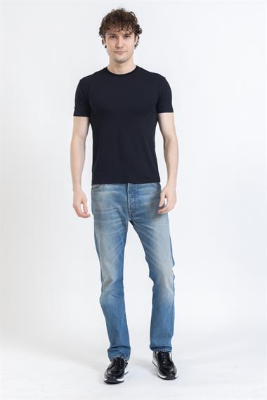 Zra Duz Basıc 0 Yaka K.Kol Tshırt SİYAH