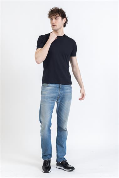 Zra Duz Basıc 0 Yaka K.Kol Tshırt SİYAH