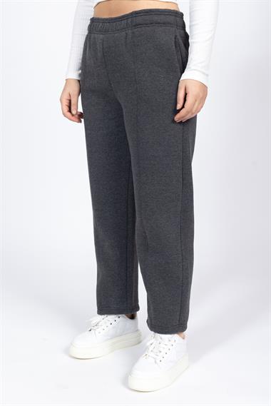 Zra Unisex 3 İplik Şardonlu Eşofman Alt 24k Cu ANTRASİT