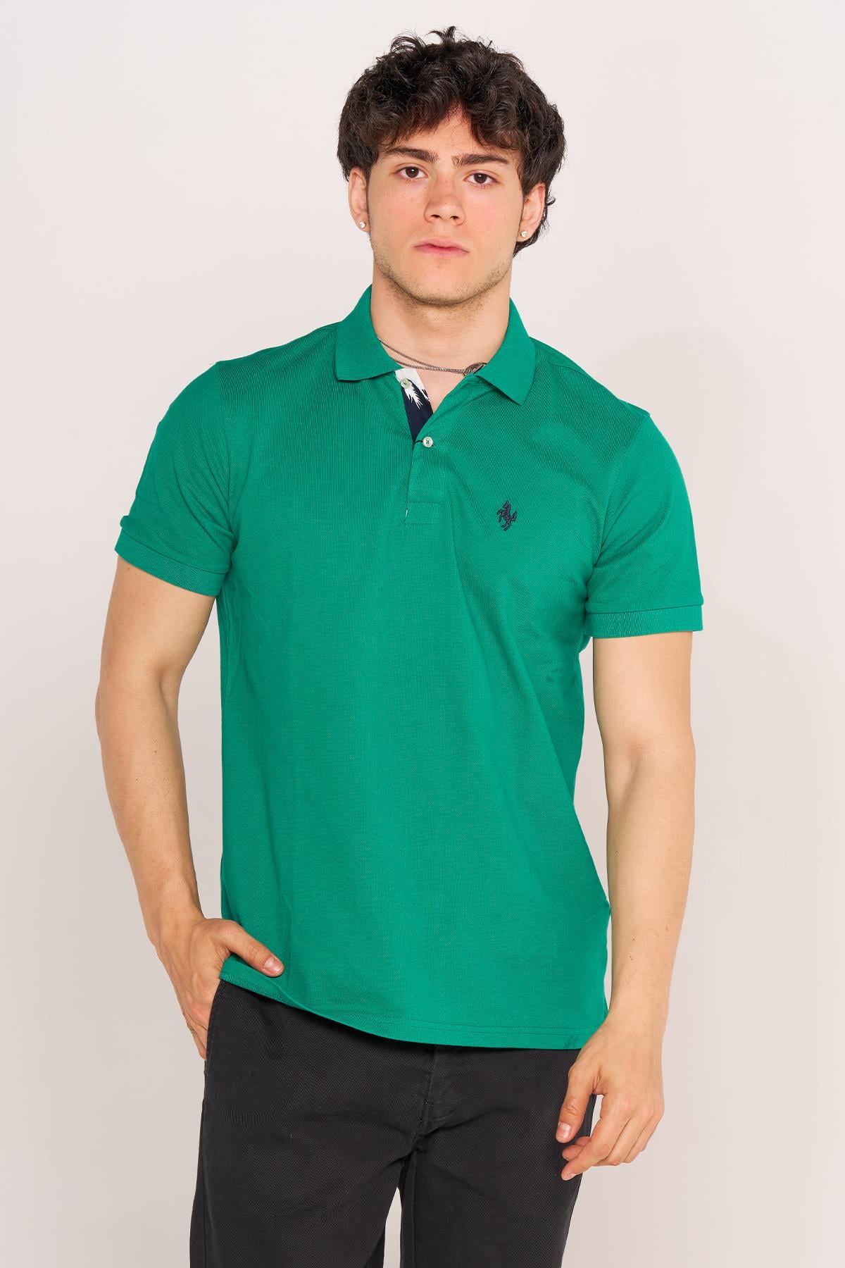 500 Polo Tortuga Empirme t shırt 24y tmş YEŞİL