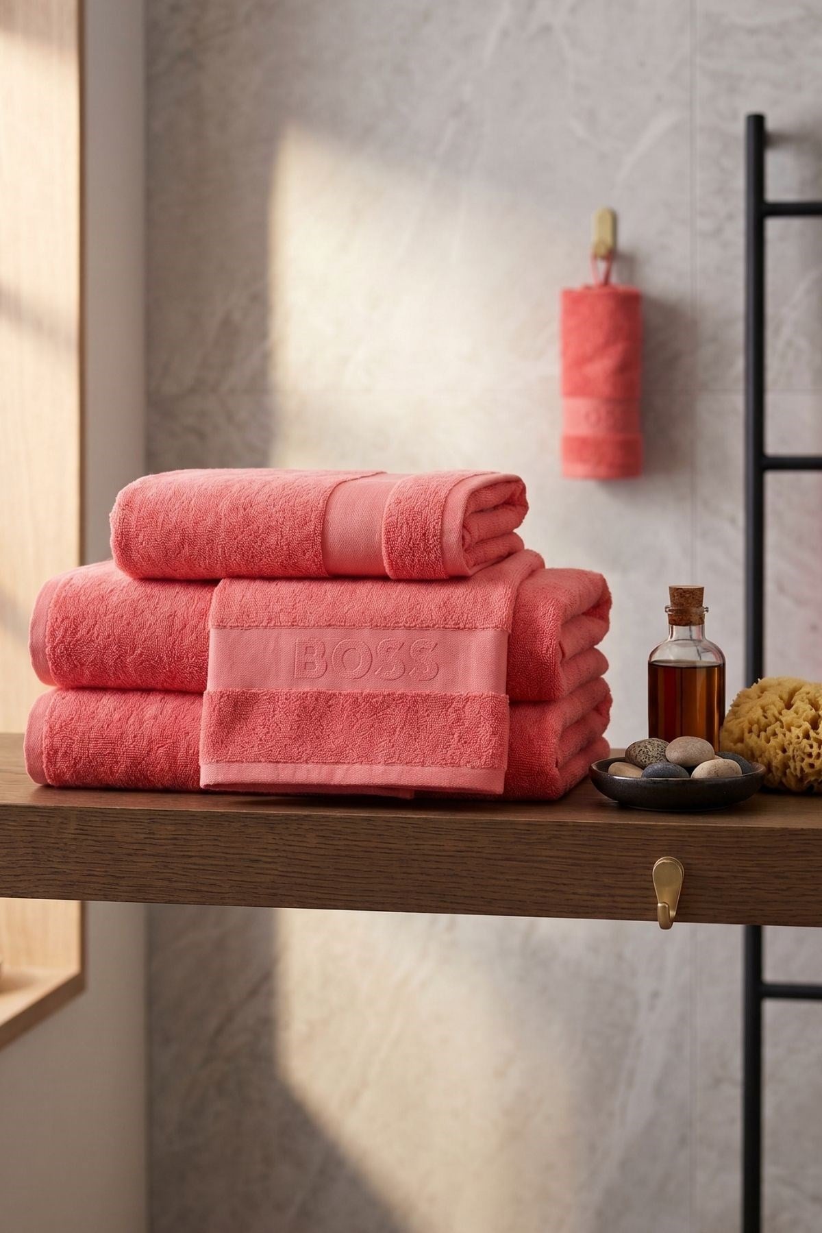 Hbs Banyo Havlusu 70*140 PEMBE