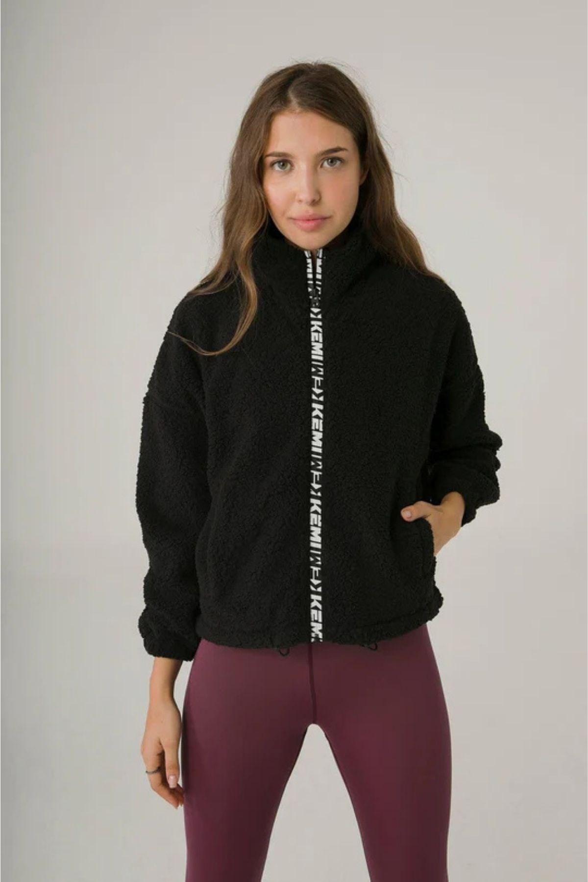 Kemı Bayan Tam Fer.Pelüş Sweat 26y Kmı SİYAH