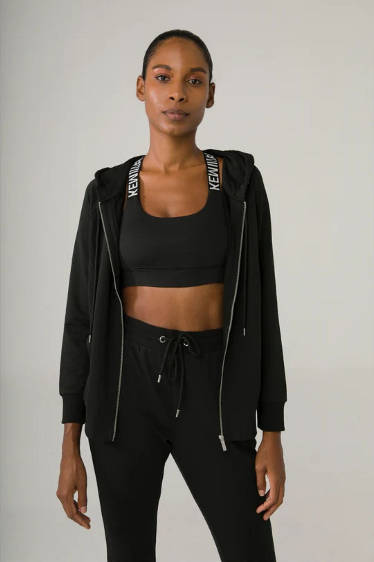 Kemı Bayan Tam Fer. Kapş.Sweat 26k Kmı SİYAH