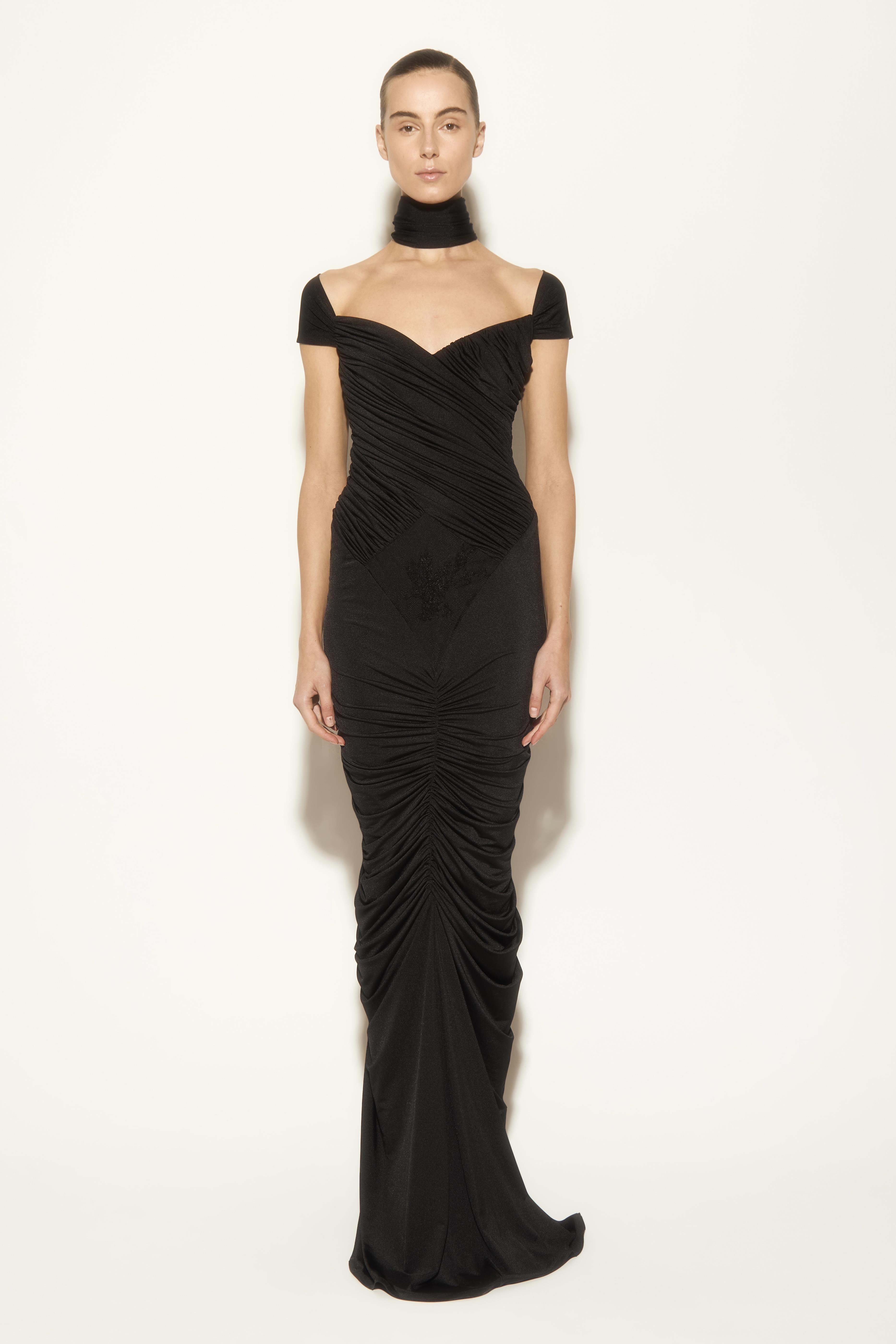 Athena Dress İn BlackELBİSE MODELLERİ 