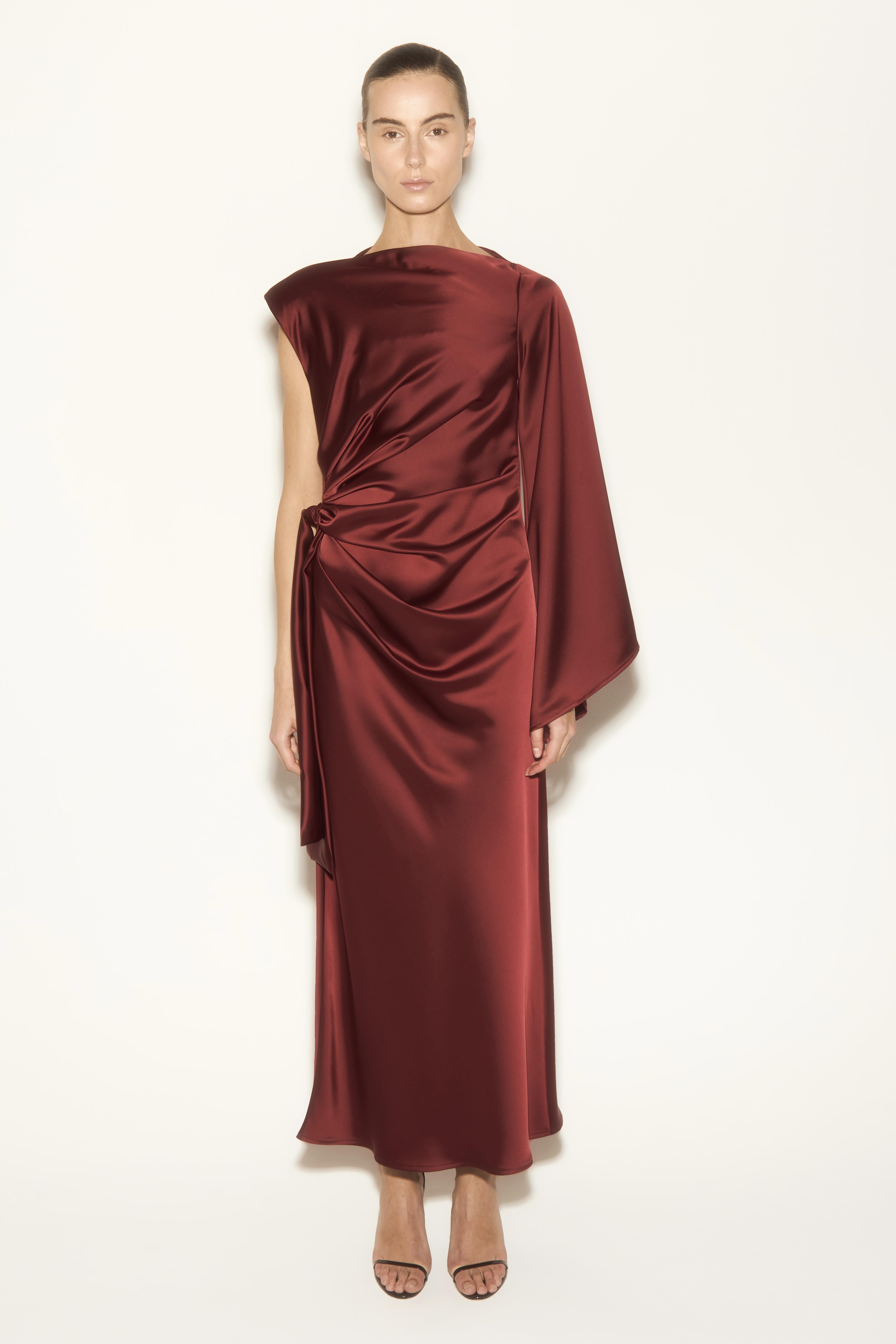 Lily Dress İn BordeuxELBİSE MODELLERİ 