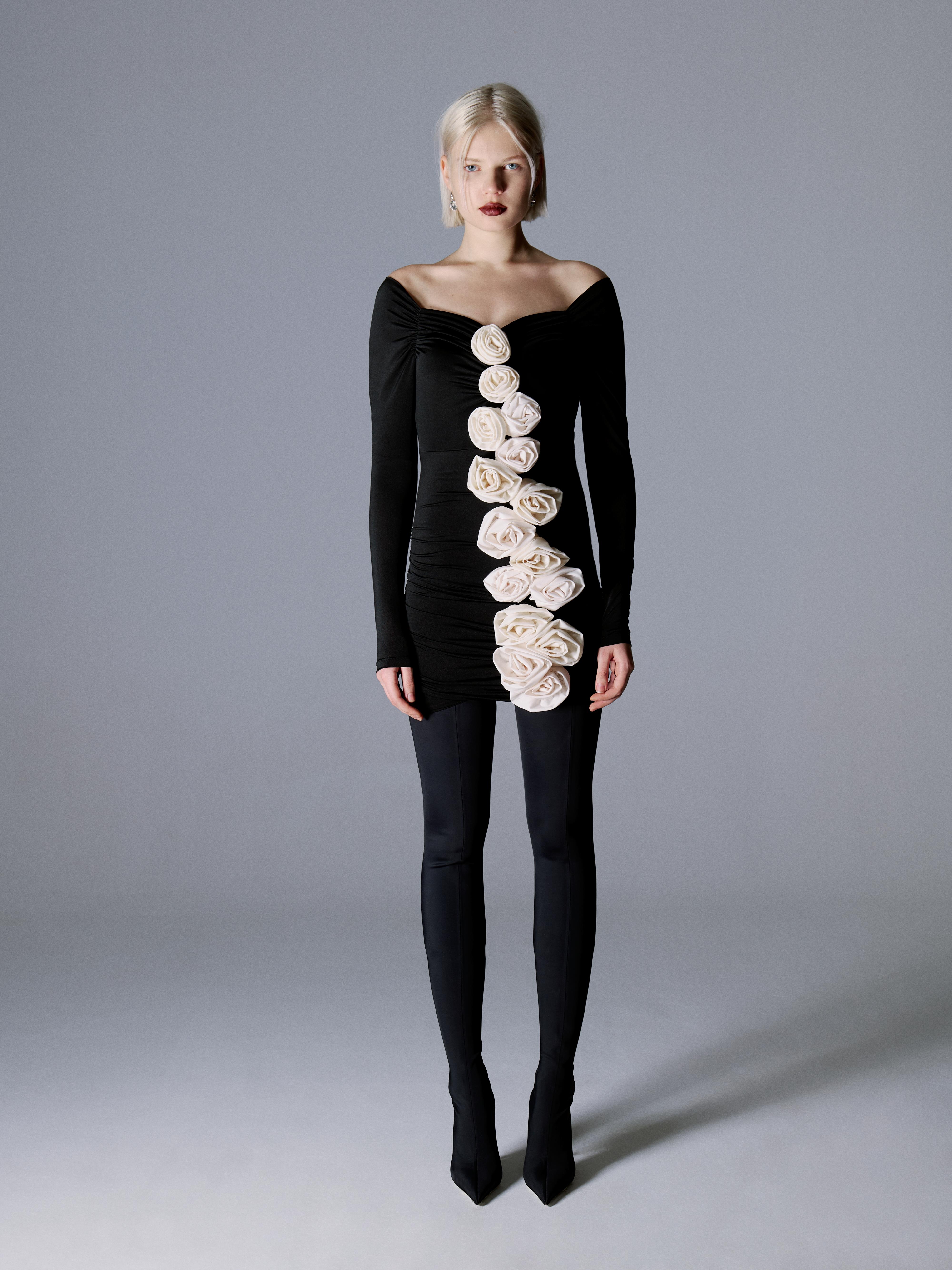 Phase eight top rosetta ruched dress