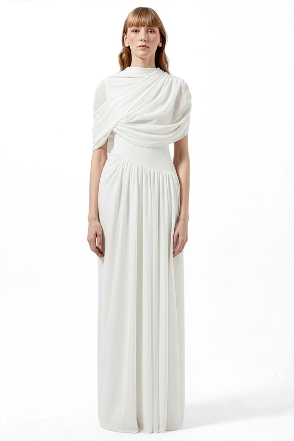 Rouge Dress İn WhiteELBİSE MODELLERİ 