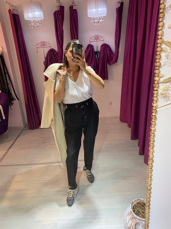 Beli Lastikli Rahat Pantolon