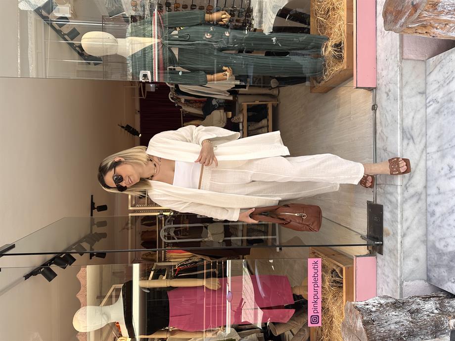 Keten Kimono Takım