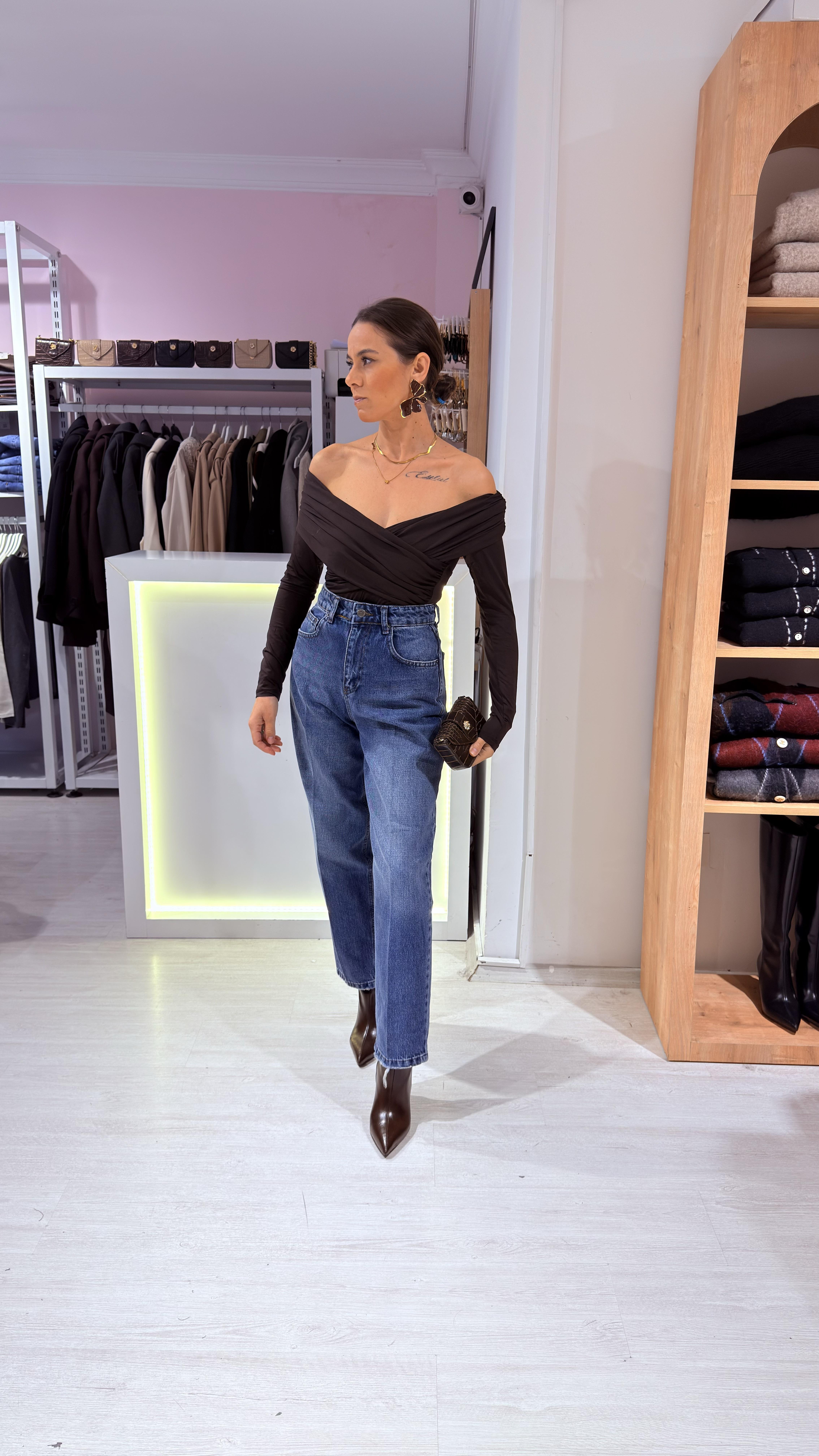 Acı Kahve V Bodysuit