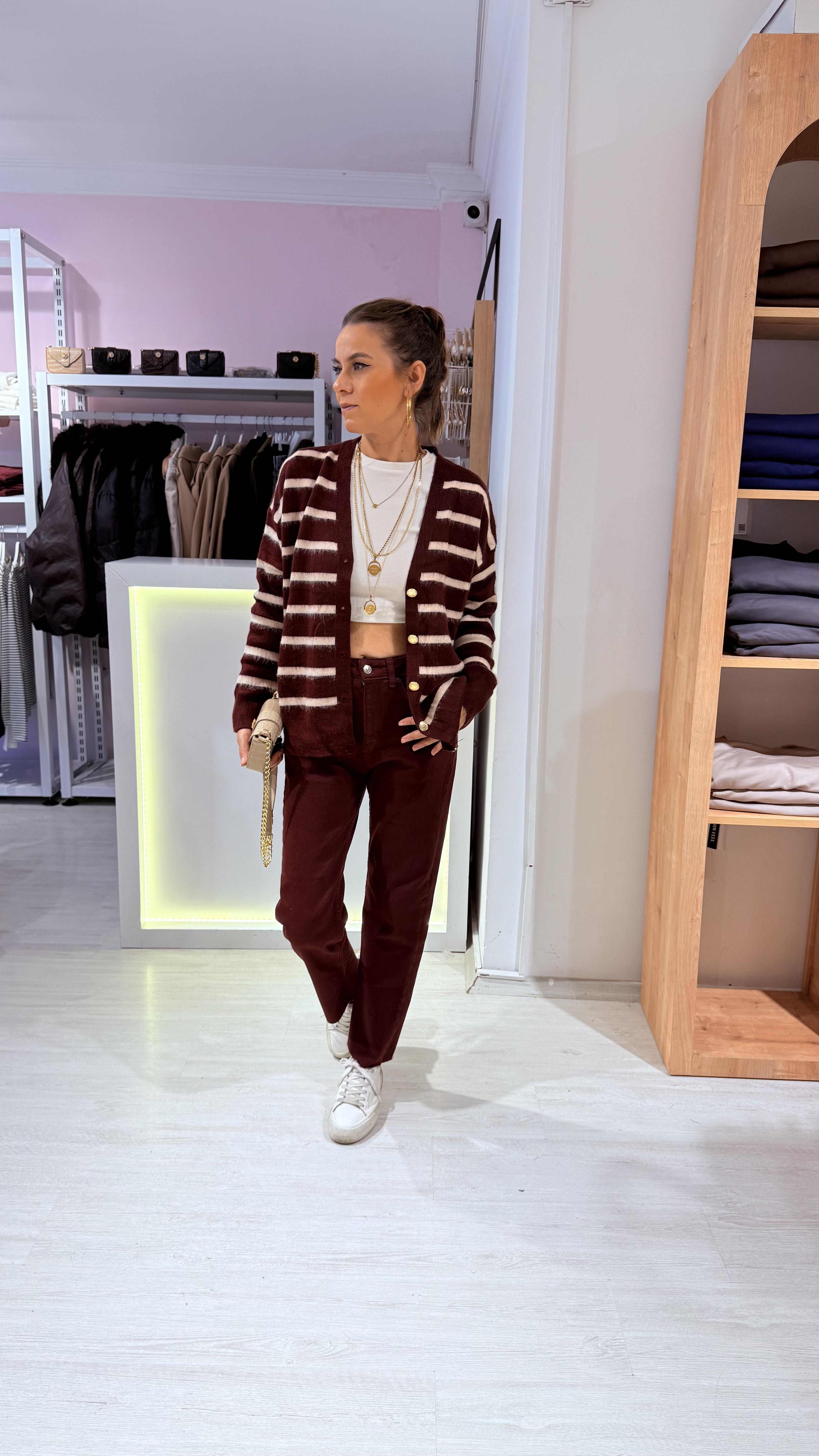 Bordo Boyfit Jean