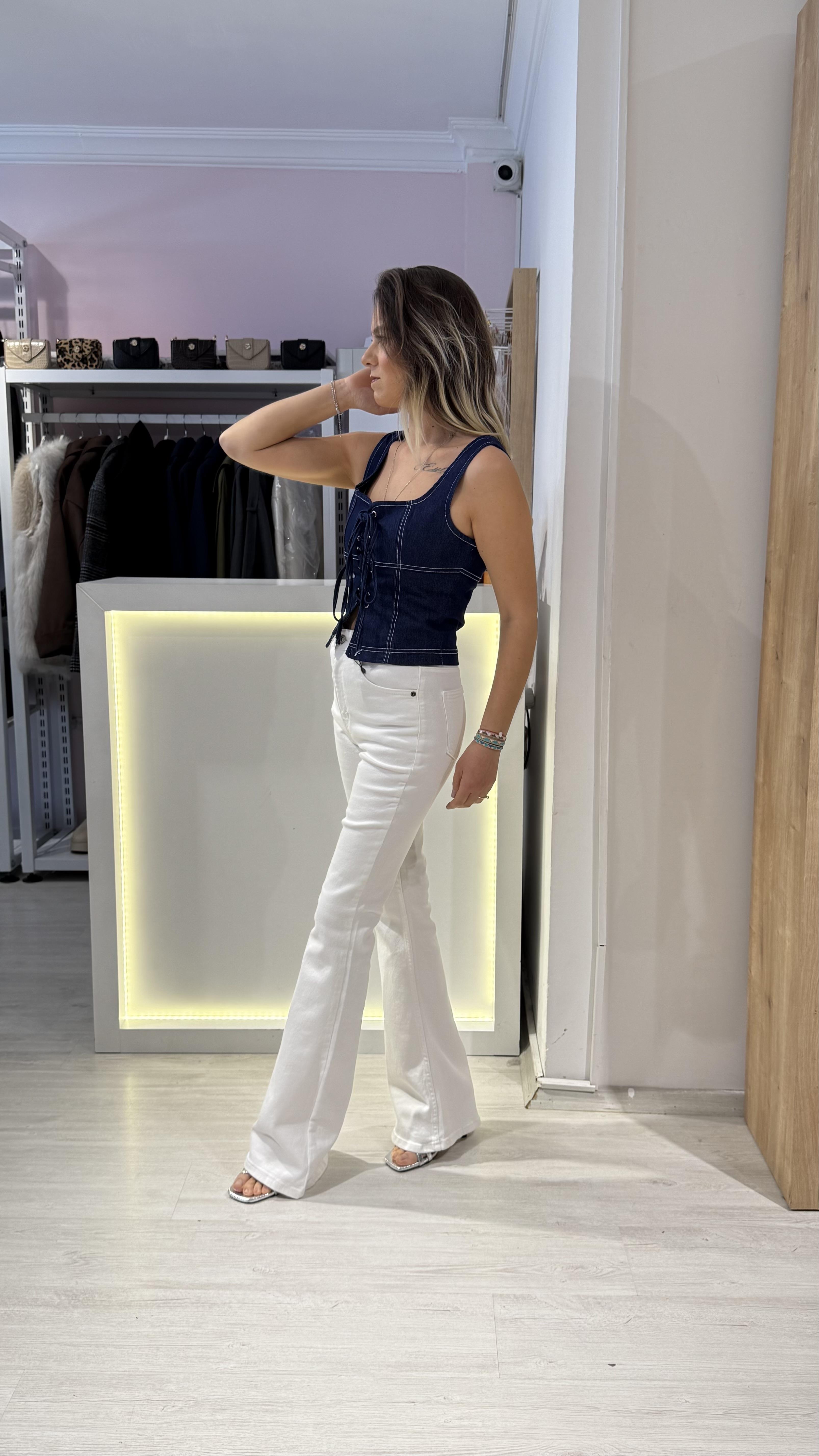 Denim Büstiyer